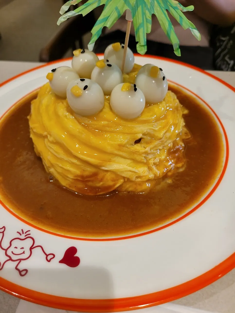 サービスで出てきたそば麺マキ
