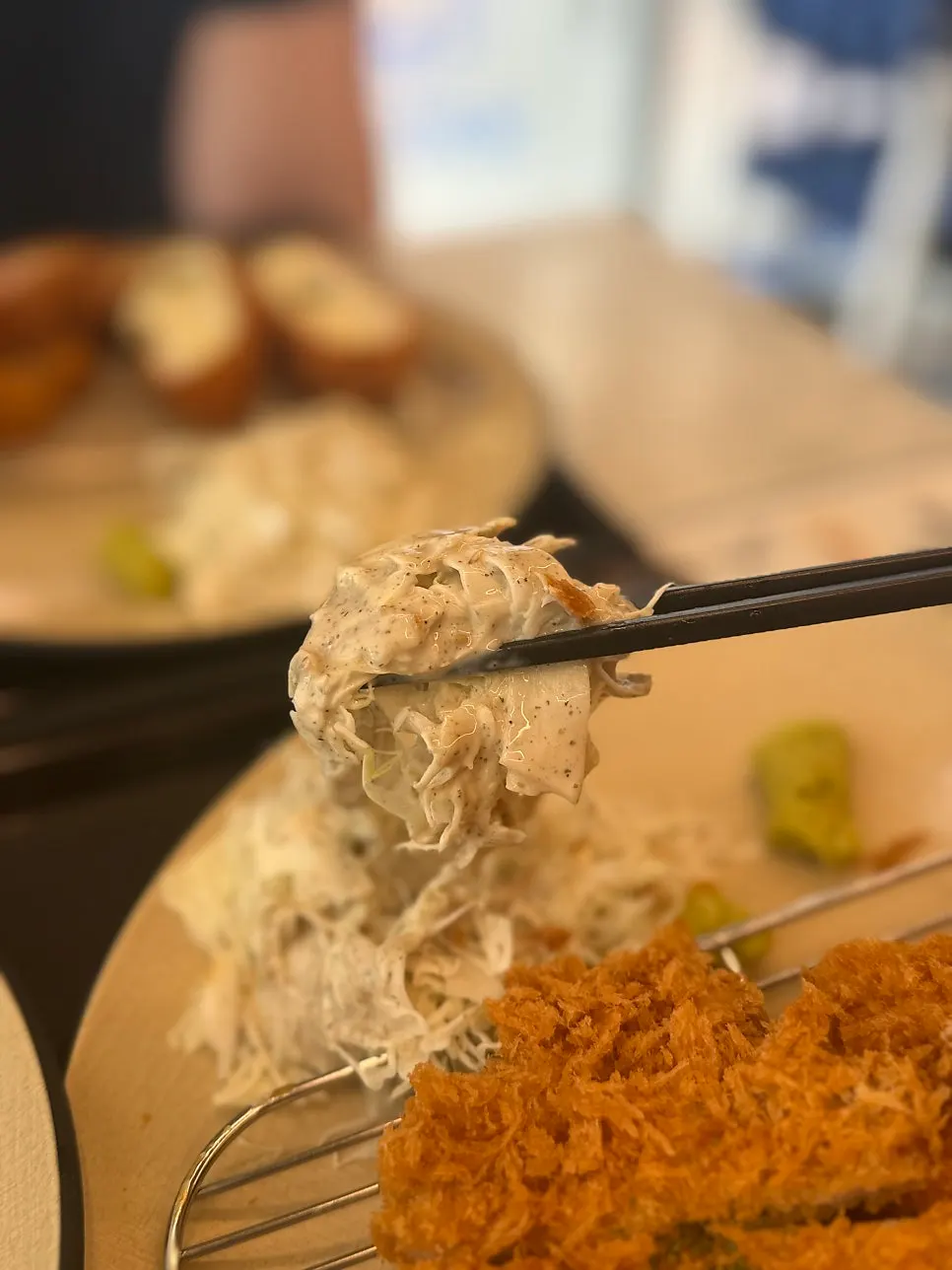안심&치즈카츠와 소금, 와사비
