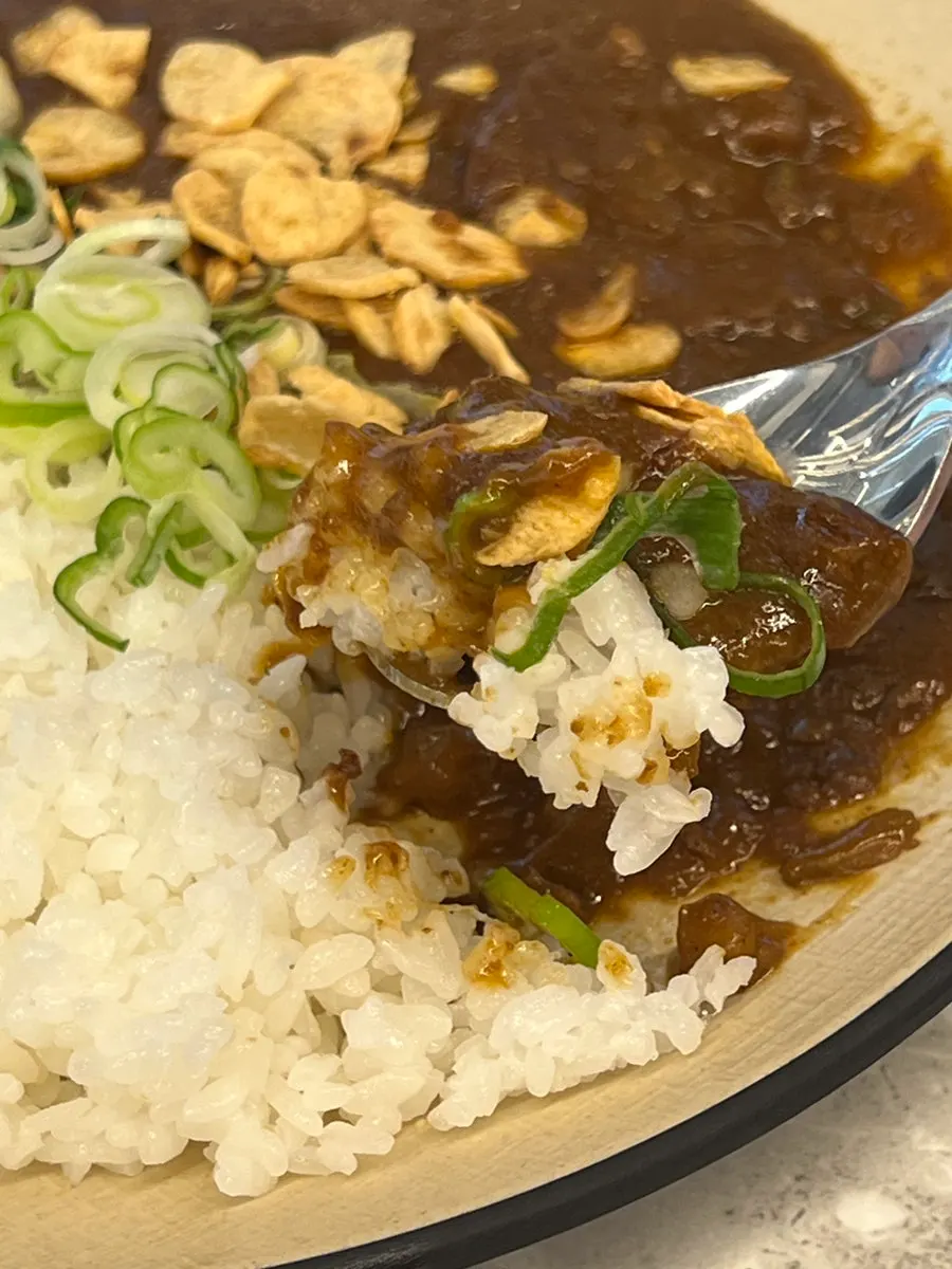 Curry rice with minced meat