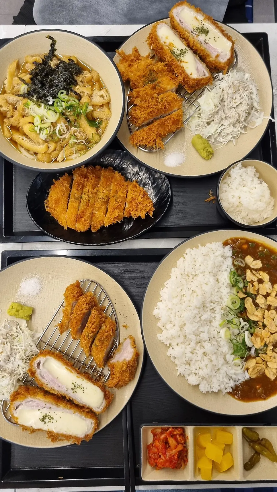 오미카츠 돈카츠 한 상 마무리