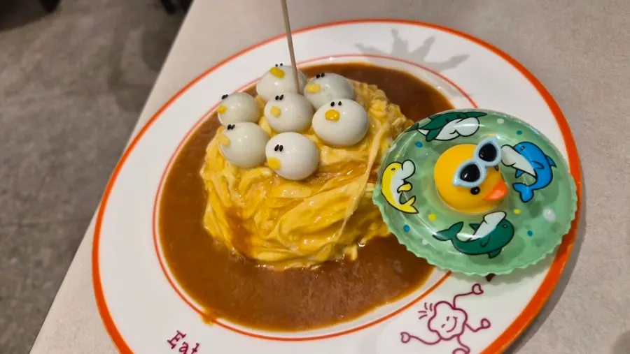 오밀 홍대 사이드 메뉴판