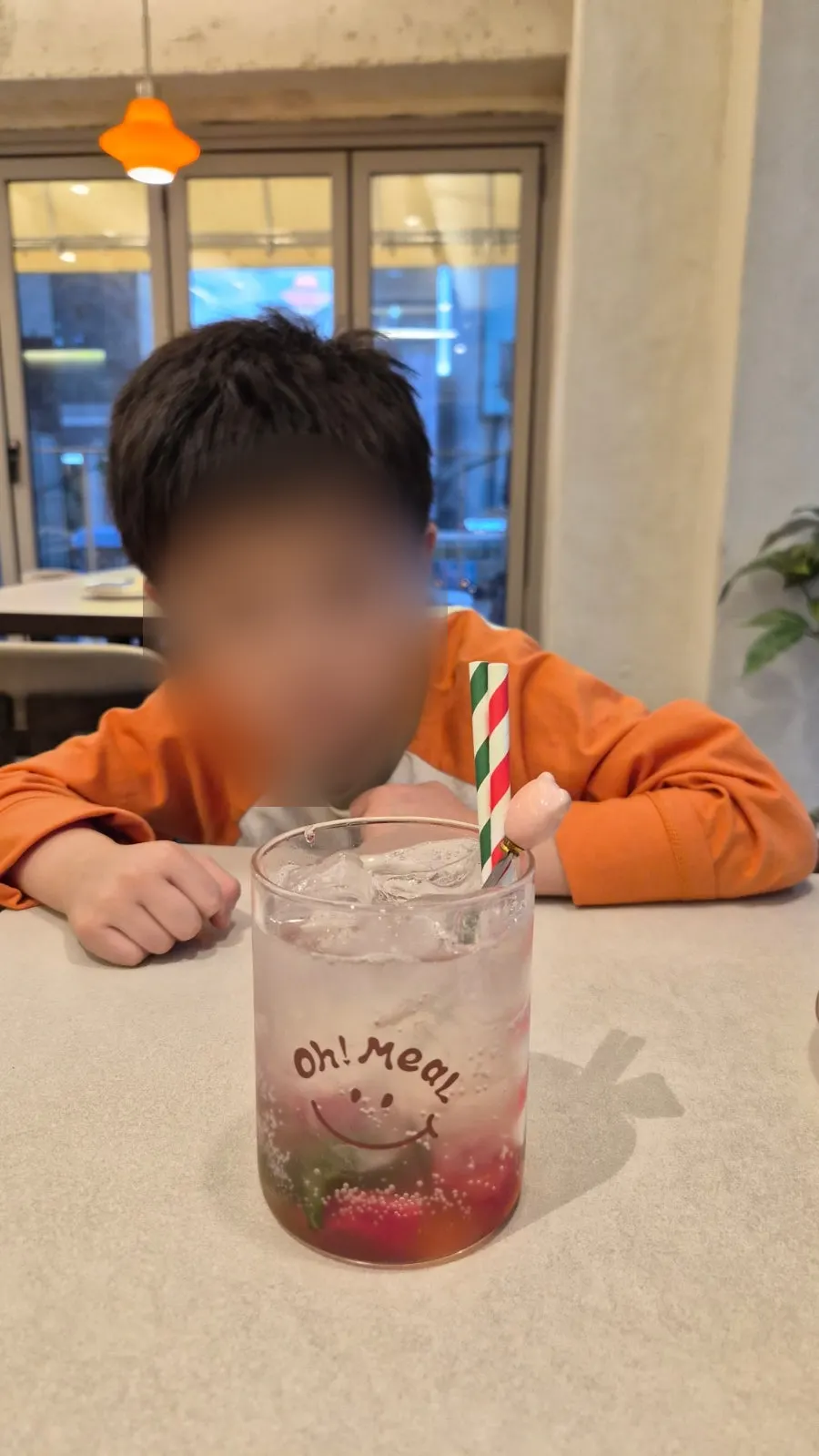 오밀 홍대 바질 토마토 에이드