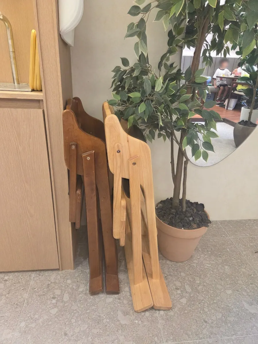 Bar table good for solo dining or a pair