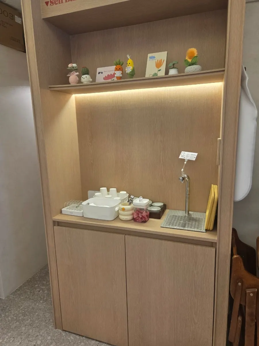 Baby chair prepared at Omil Hyehwa Daehangno