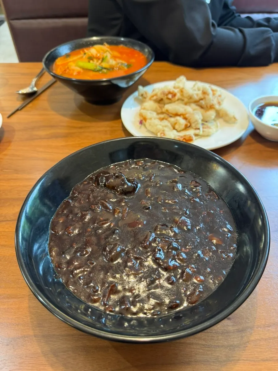 Classic jjajangmyeon with a savory chunjang aroma