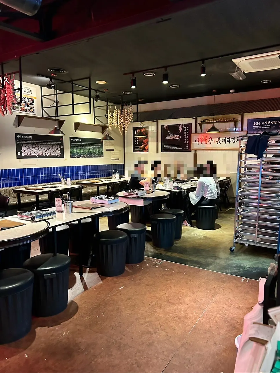 오목교곱창 목동본점 넓은 내부 좌석