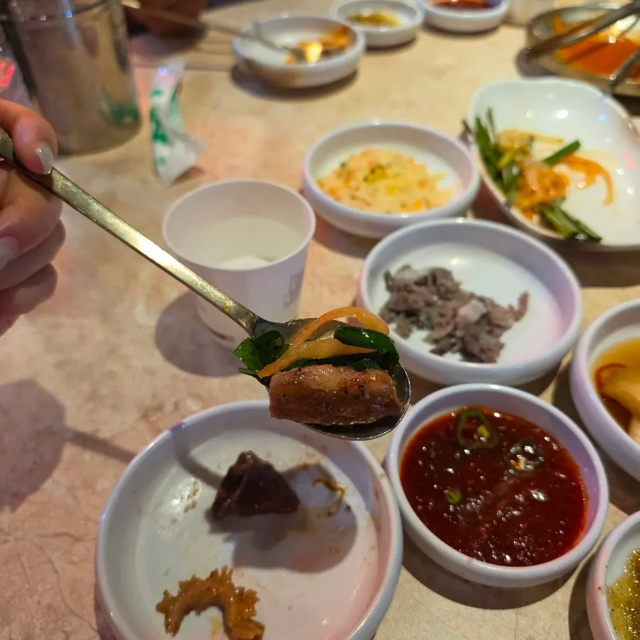 곱이 찬 황소곱창