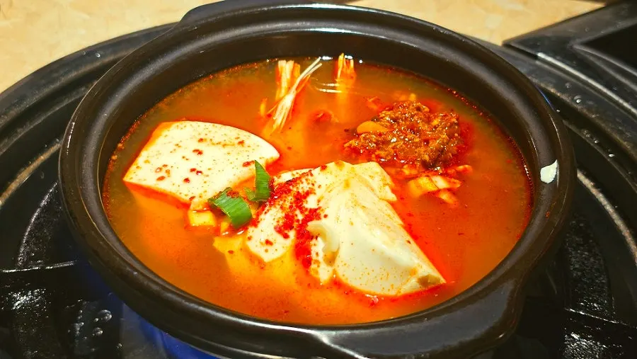 오목교곱창 기본찬 한 상 차림
