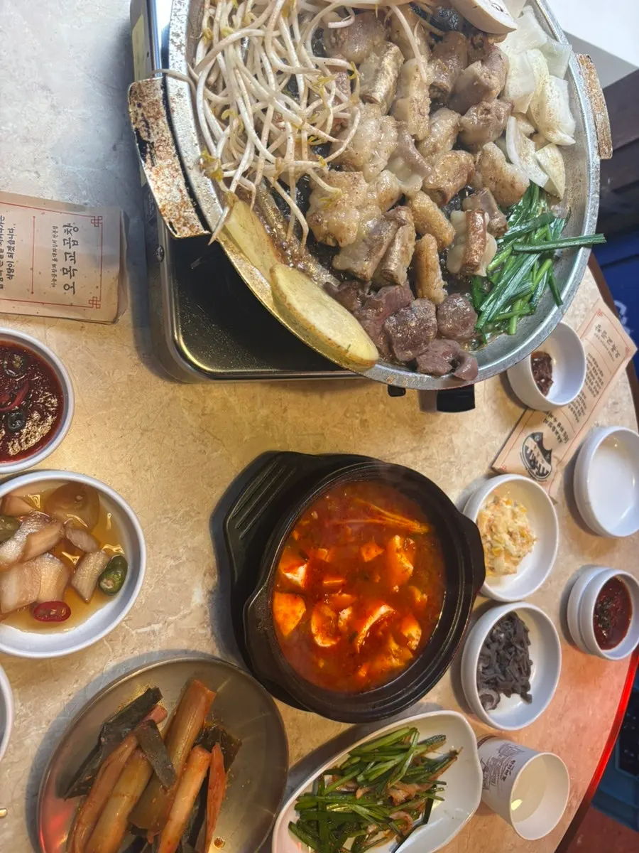 기본으로 제공되는 순두부찌개