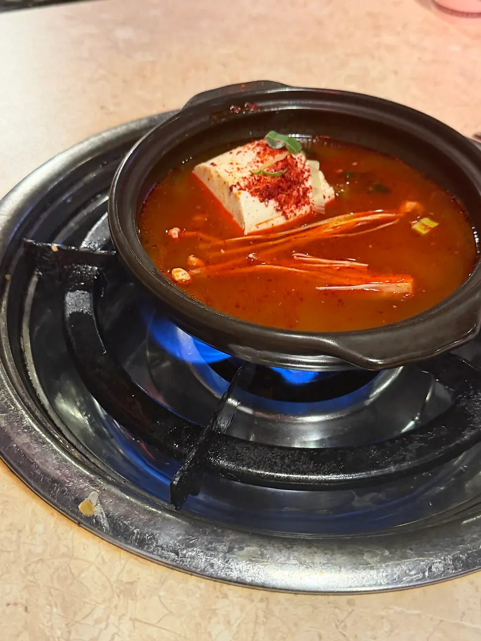 오목교곱창 기본 반찬 세팅