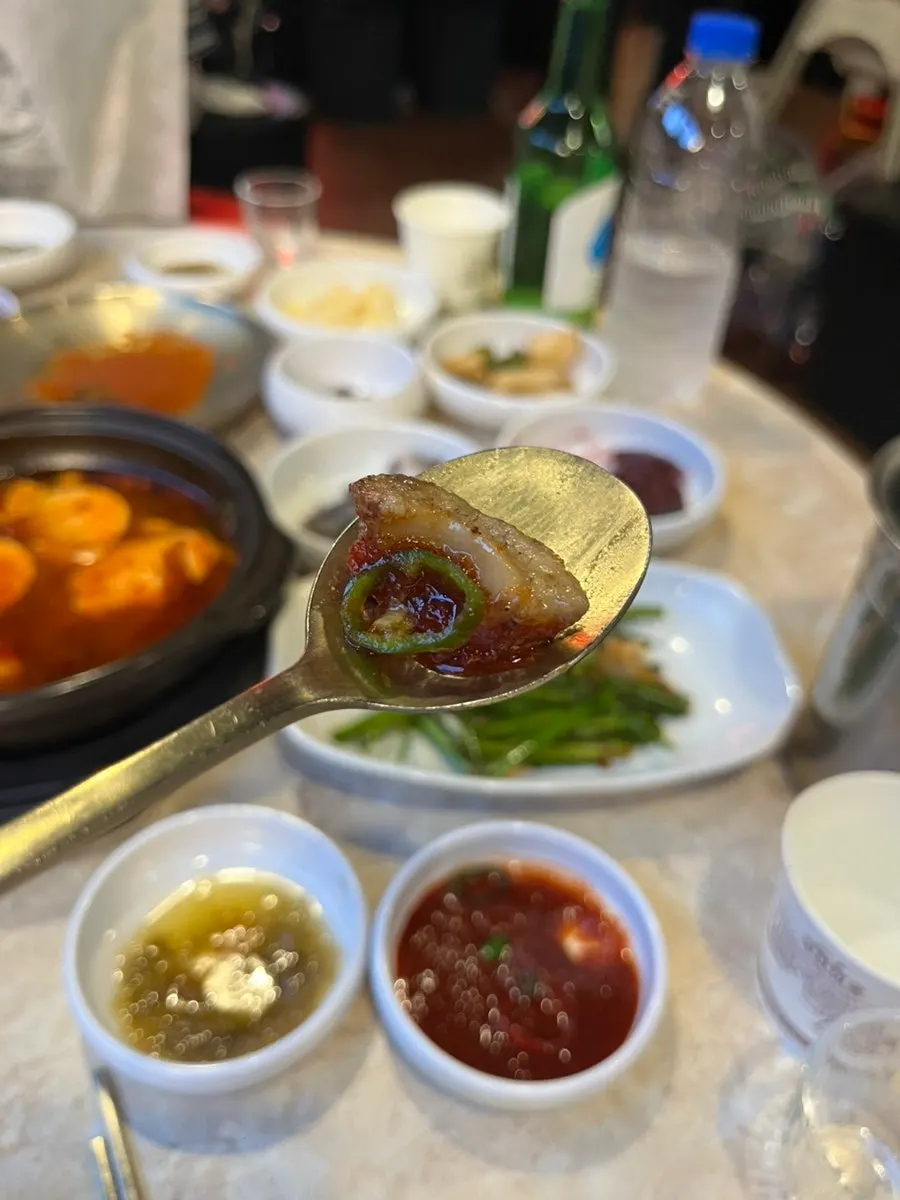 잘 익은 염통과 벌집양