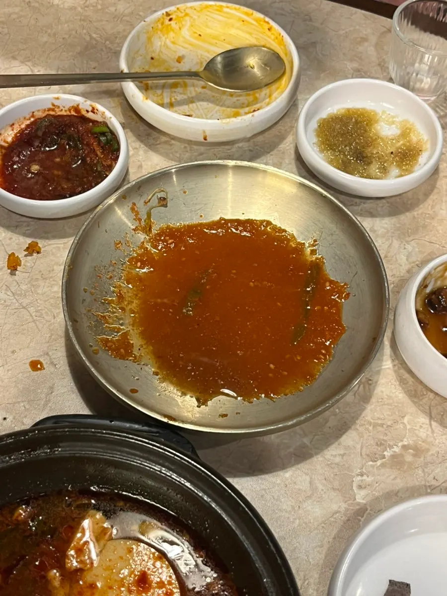 계란이 많이 들어간 볶음밥 완성 모습