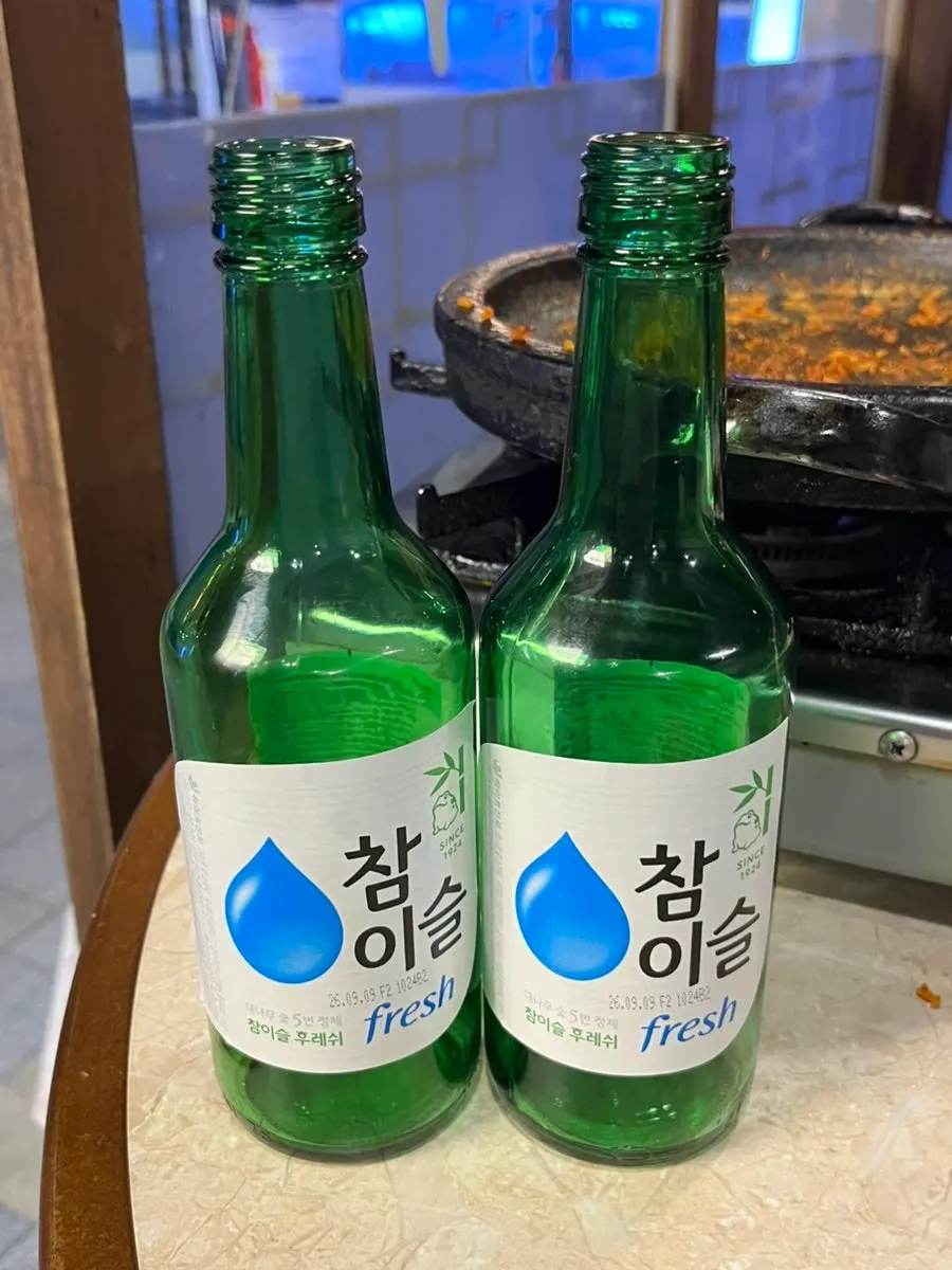 싹싹 비운 볶음밥 불판