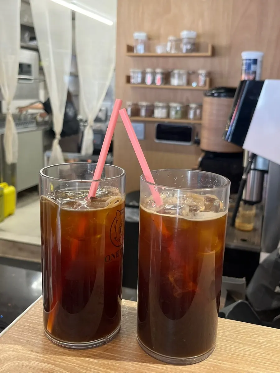 Iced Americano included in the Sonagi package