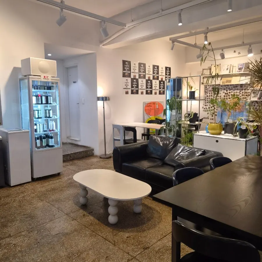 Hip interior design at Wonz Coffee