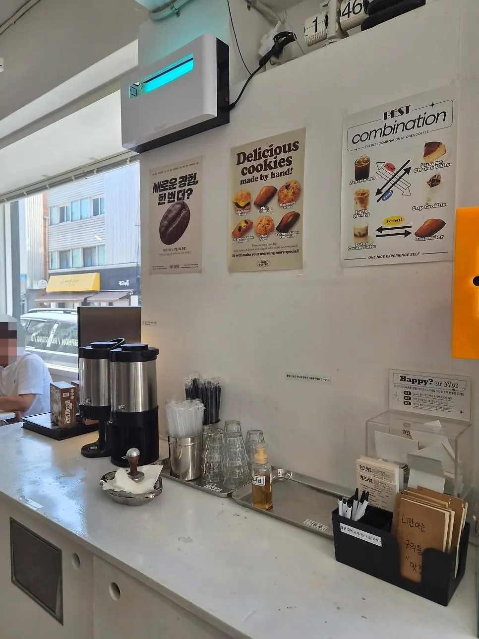 Photo of a dessert table at Wonz Coffee