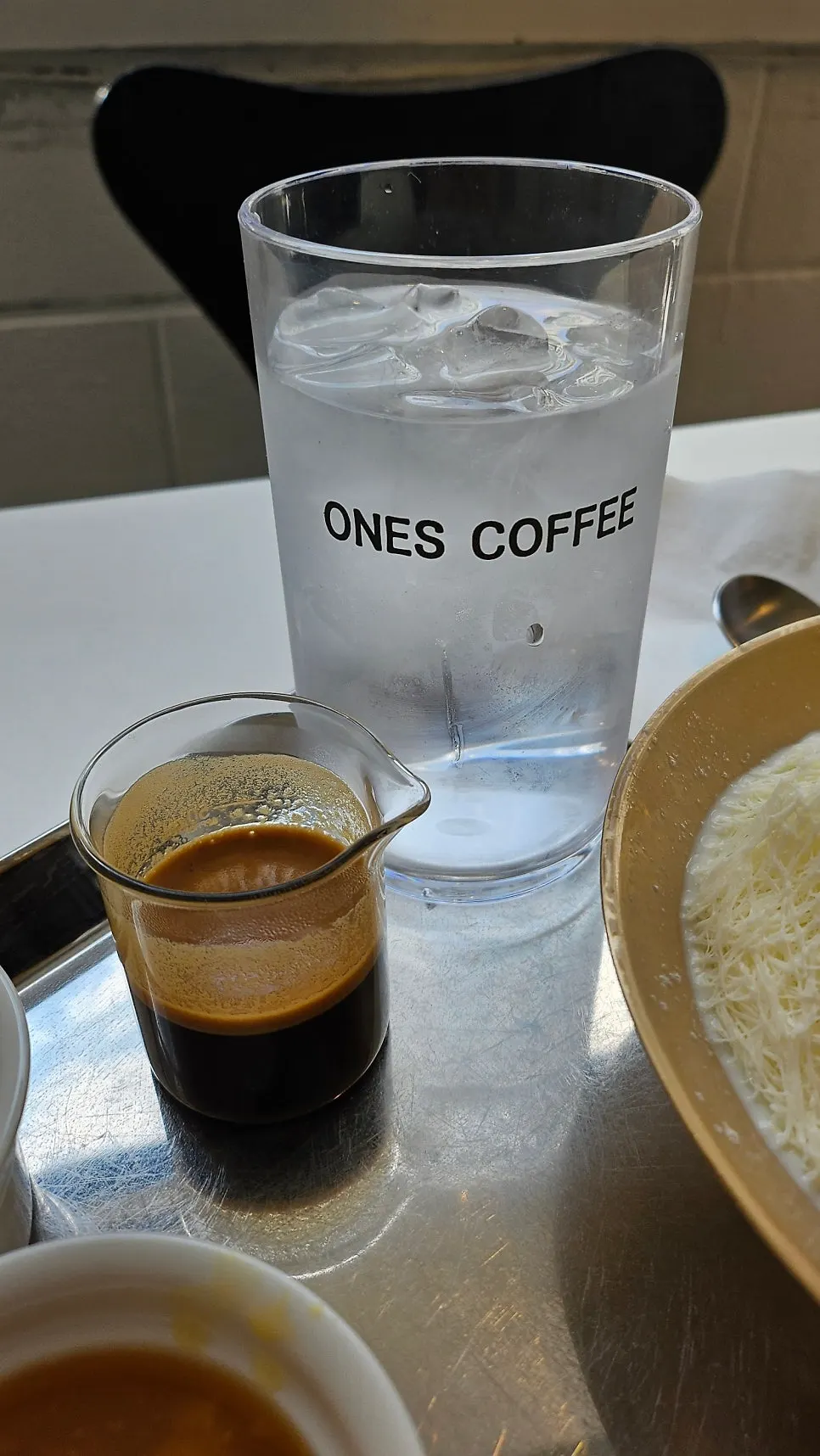 National Team Special Americano on the table