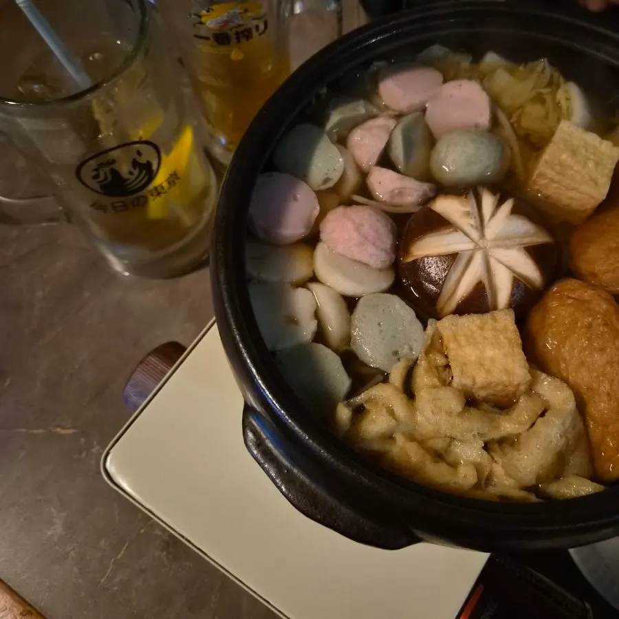 건져 먹는 오뎅나베 건더기