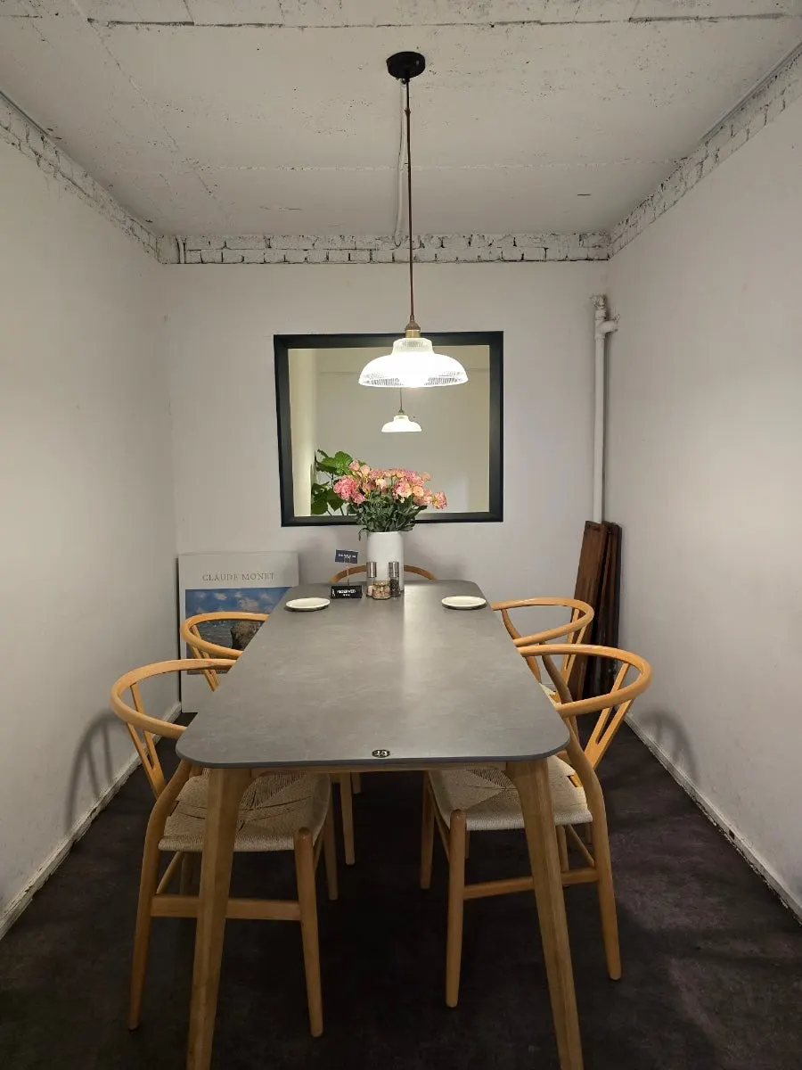 Private room with a table for four