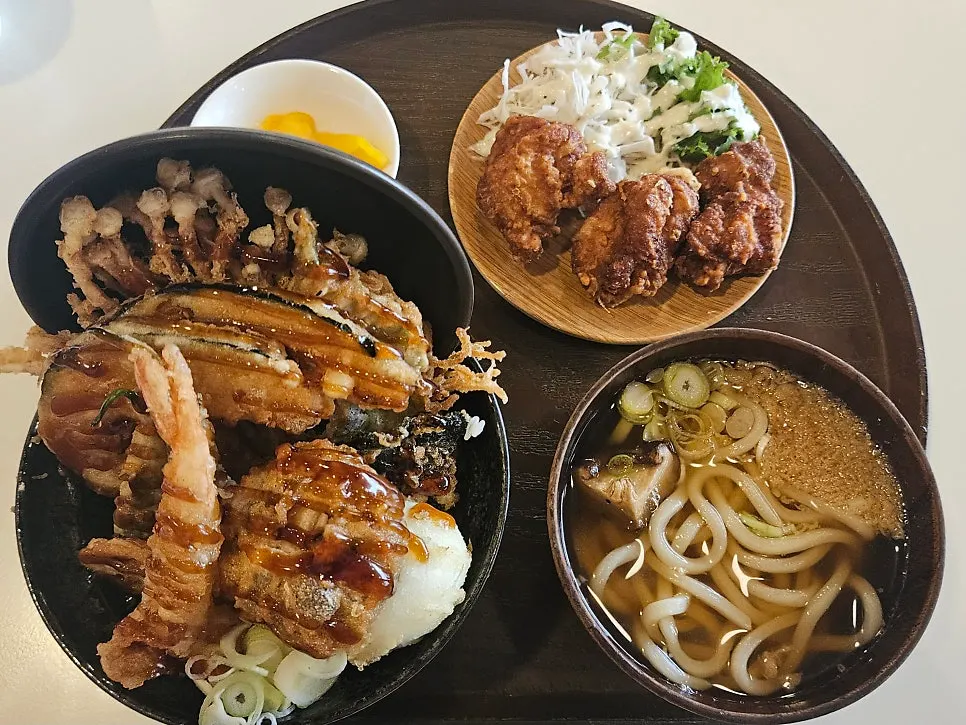 Full spread of the tendon set