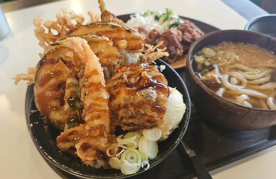 Full generous serving of the tendon set