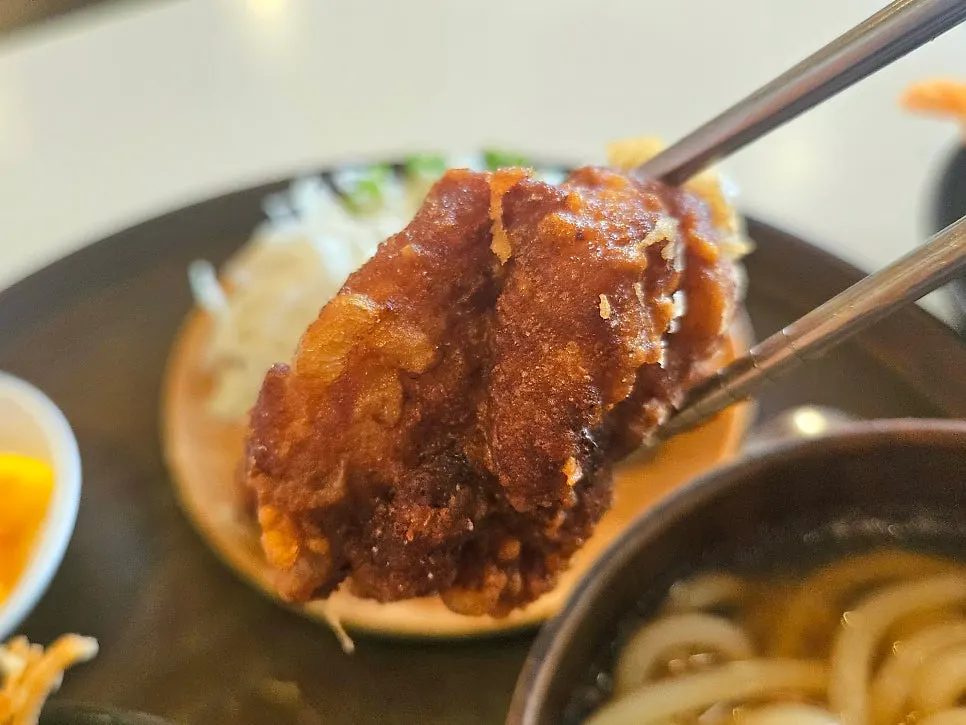 Cross-section of the chicken nanban