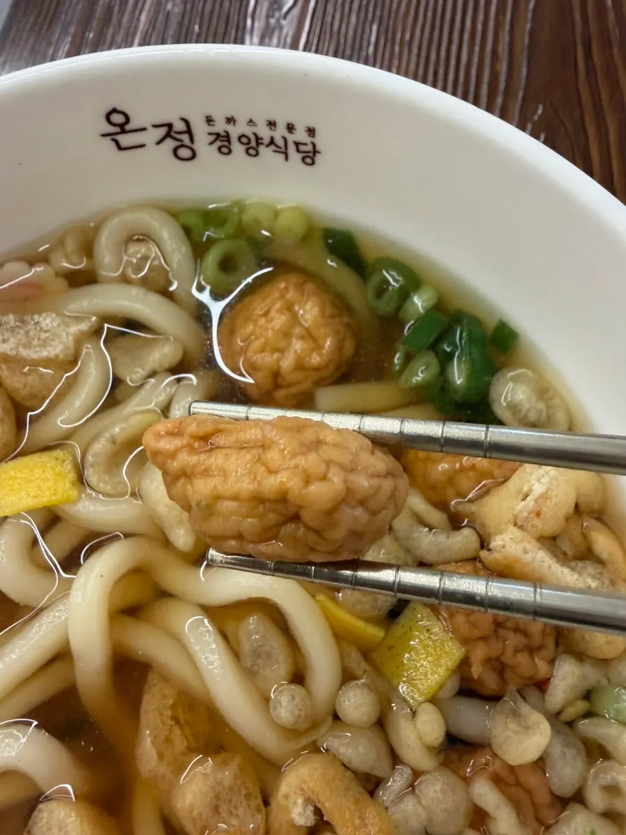Bowl of rice served with the pork cutlet