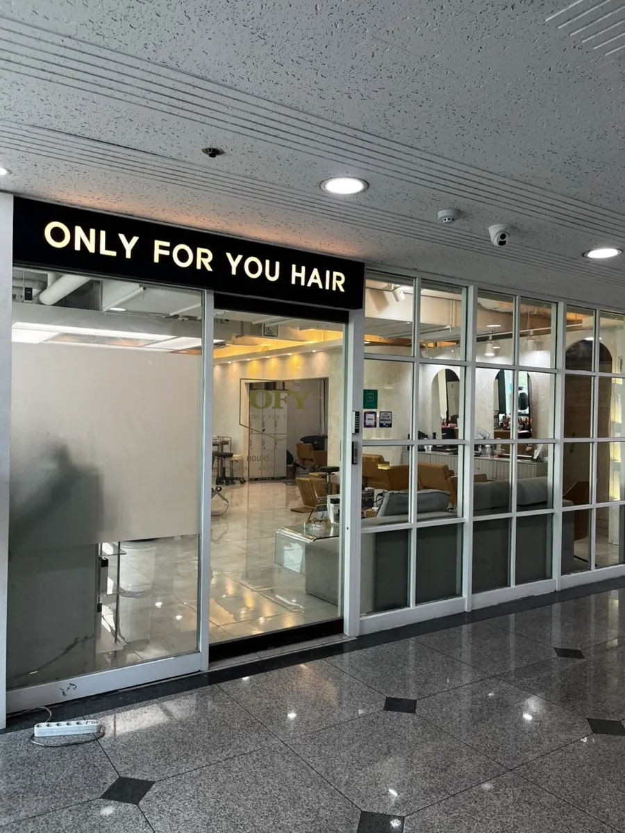 Designer introduction board at ONLY FOR YOU Hannam Main Branch