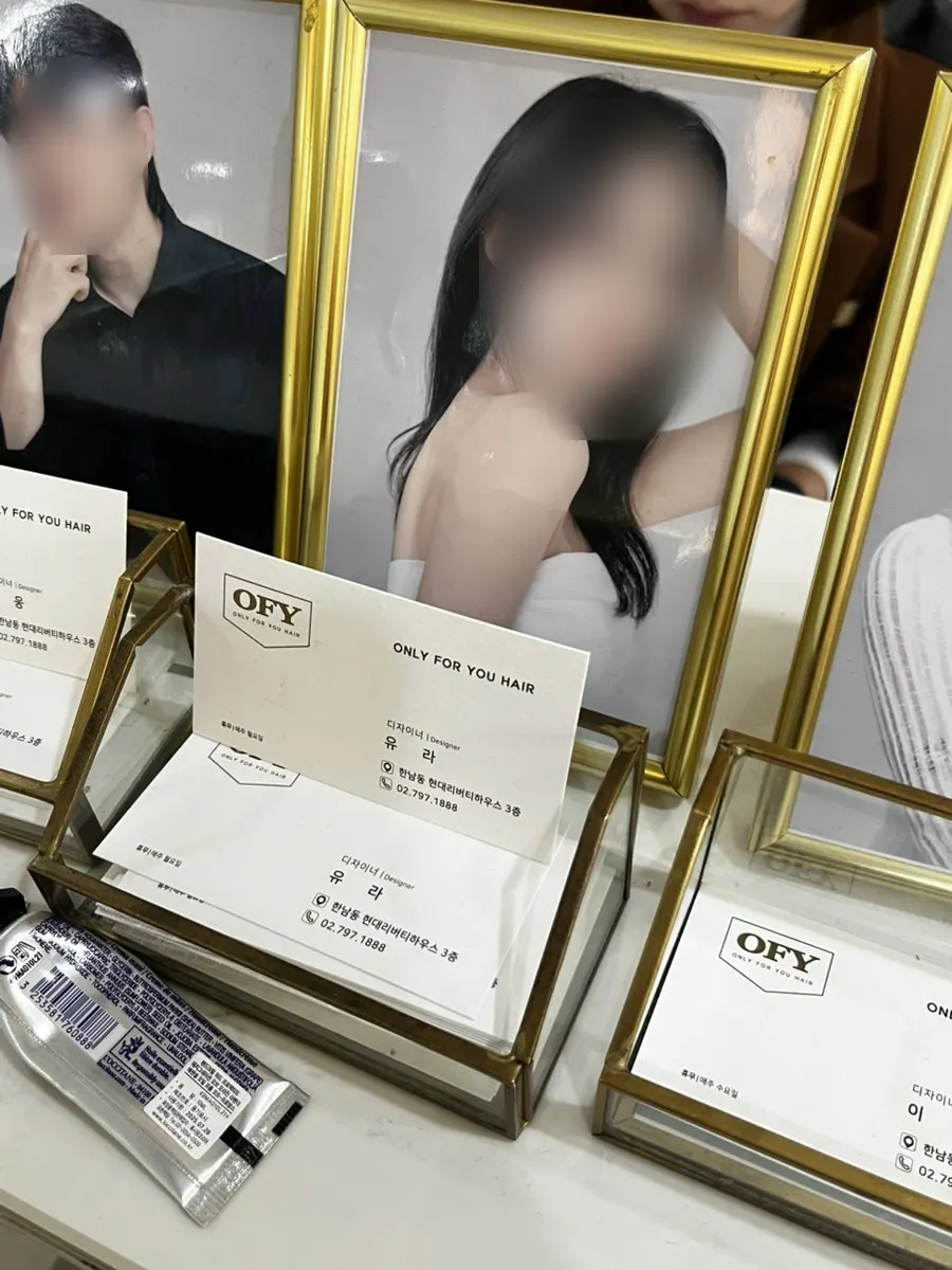 Introduction of the designer who did the treatment