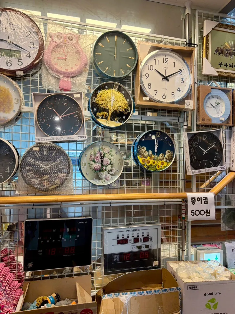Display corner with various items together at On Saenghwal