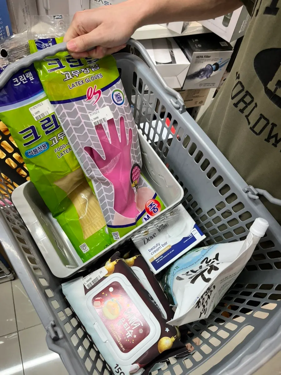 Five home goods items purchased at On Saenghwal for a newlywed home