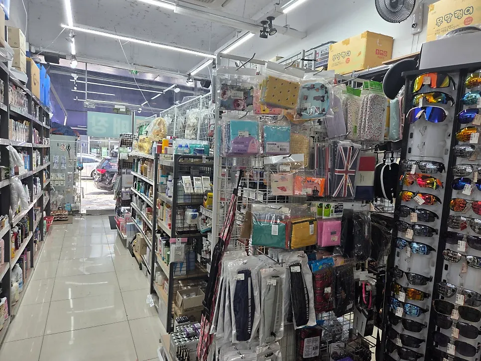Store aisles packed full of home goods