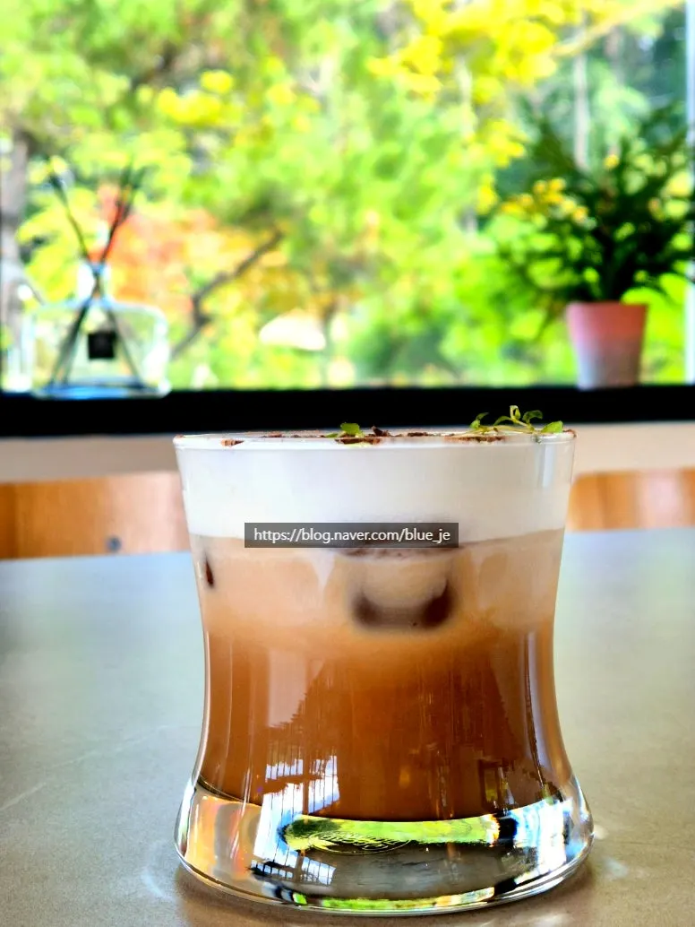 On the Rail's cream mocha topped generously with cream
