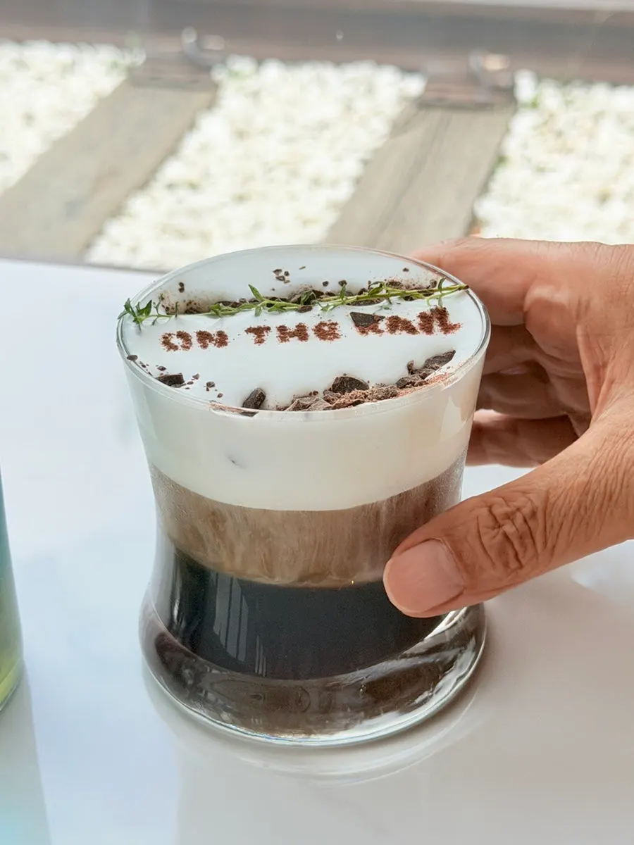 On the Rail's iced americano