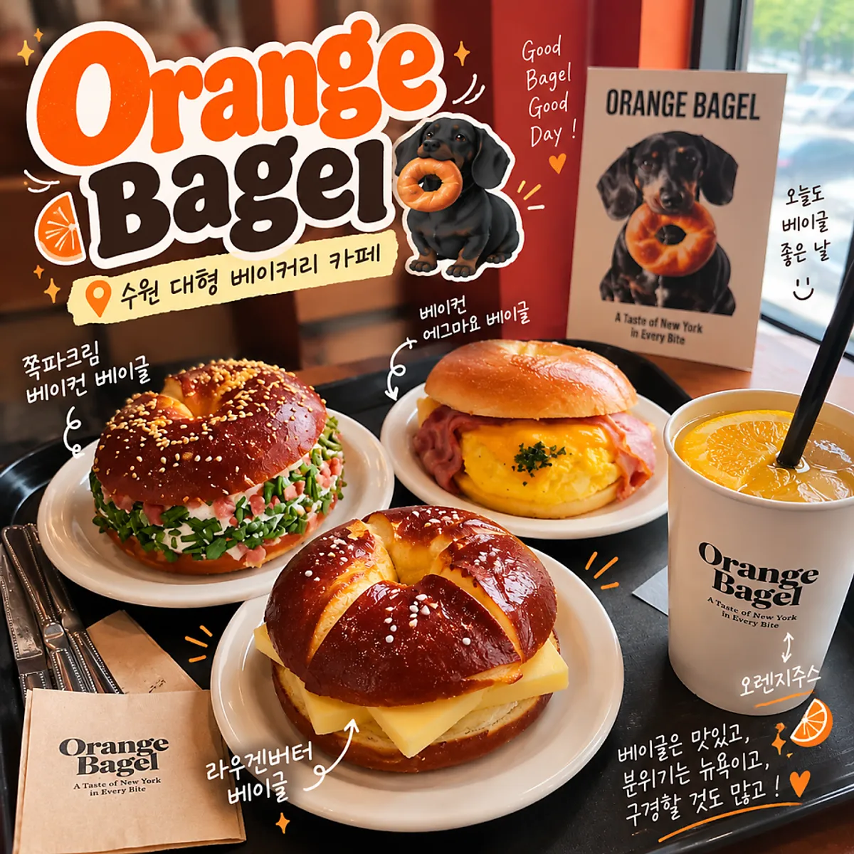 Cover photo of Orange Bagel in Suwon