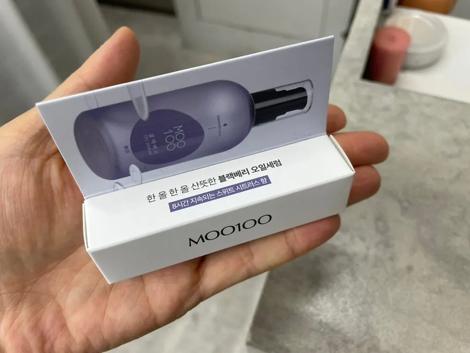 염색 완성 후 컬러 클로즈업