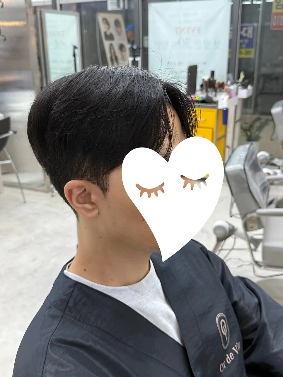 샴푸실 내부 전경