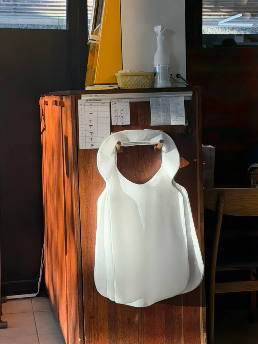 Aprons prepared for customers