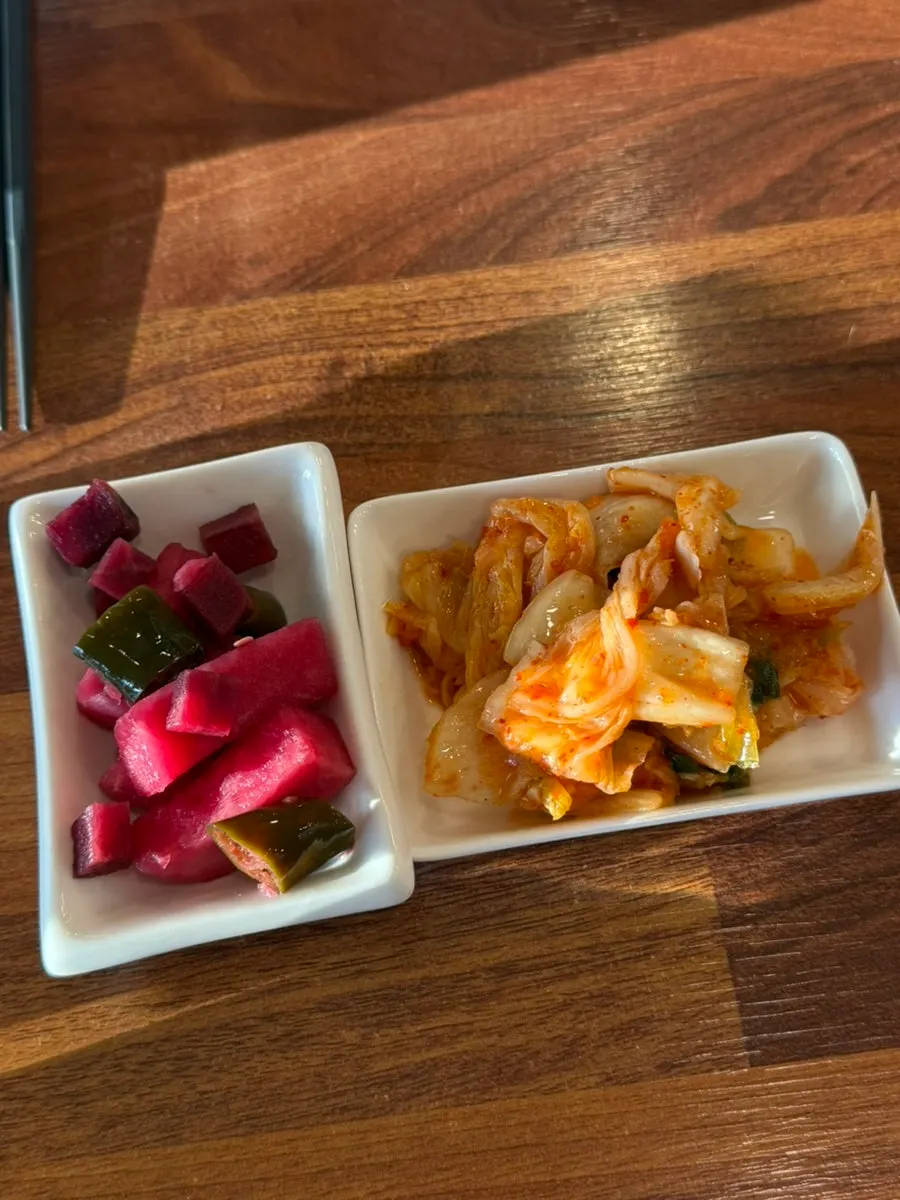 Kimchi and pickles served as basic side dishes