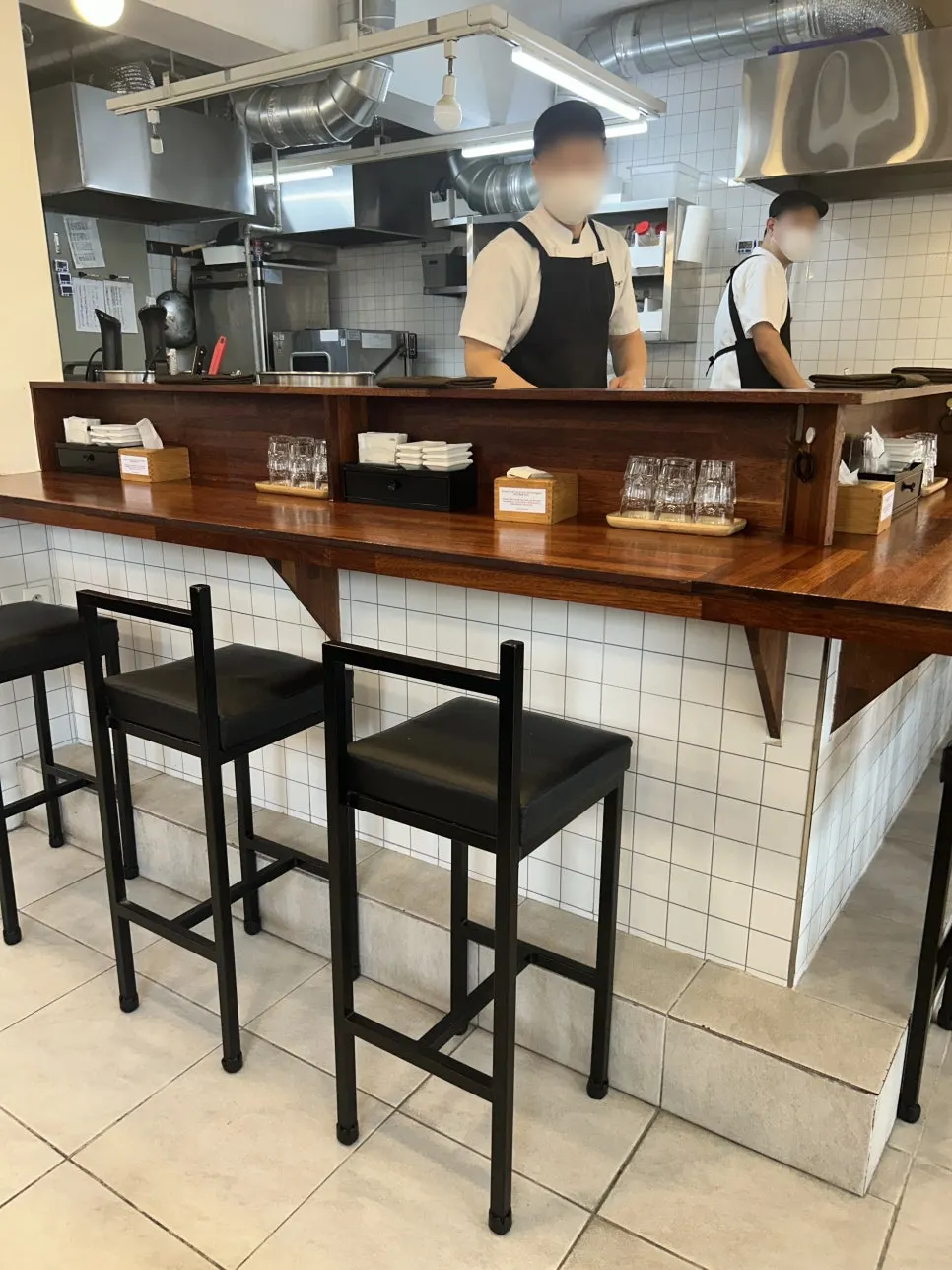 Oreno Ramen恩平店的自助點餐機