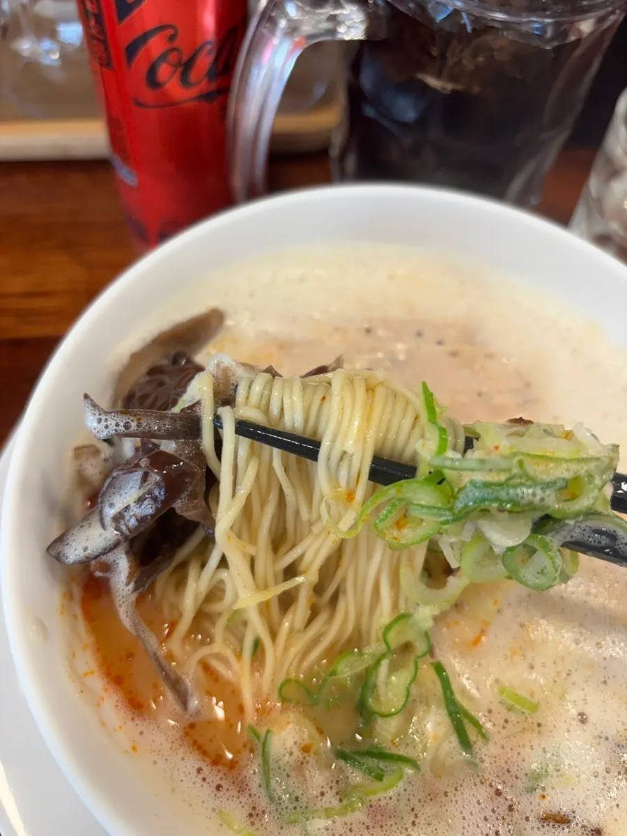 거의 비운 라멘 그릇