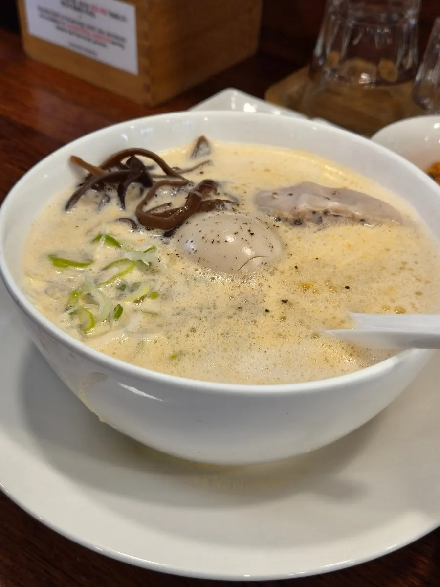 토리빠이탄 국물과 면