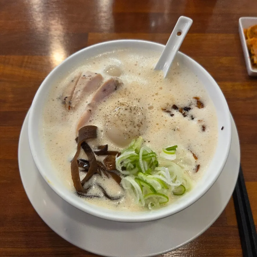 Tori paitan and kara paitan set on the table