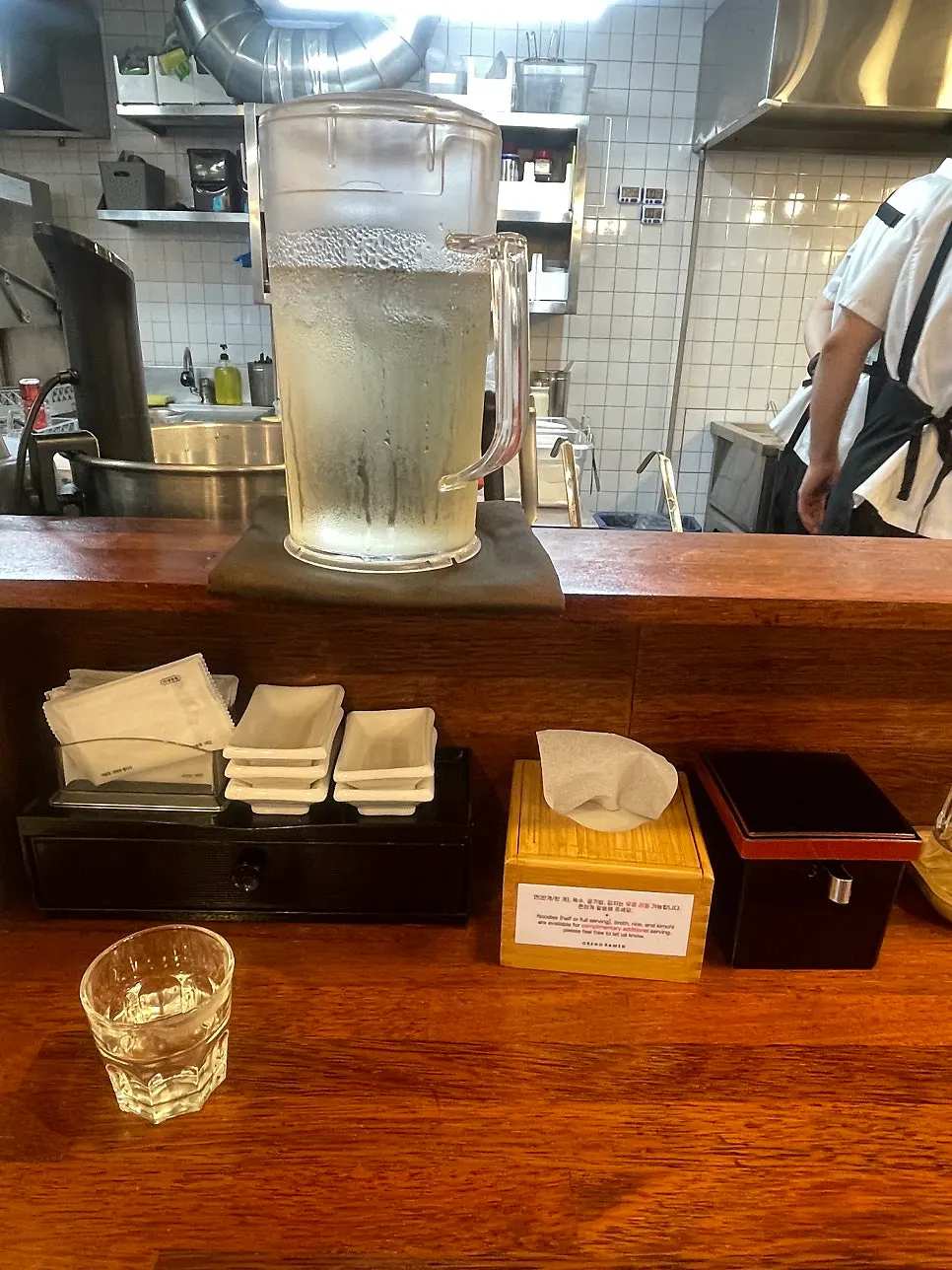 Interior view of Oreno Ramen Eunpyeong