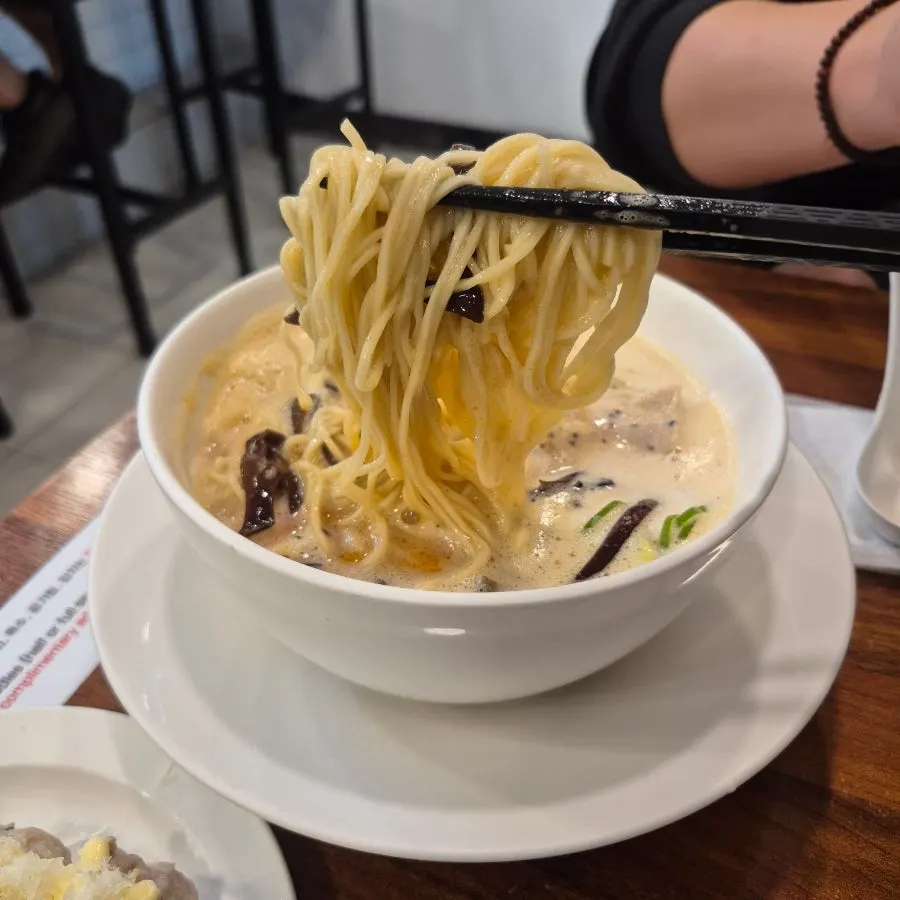 A bowl of spicy kara paitan ramen