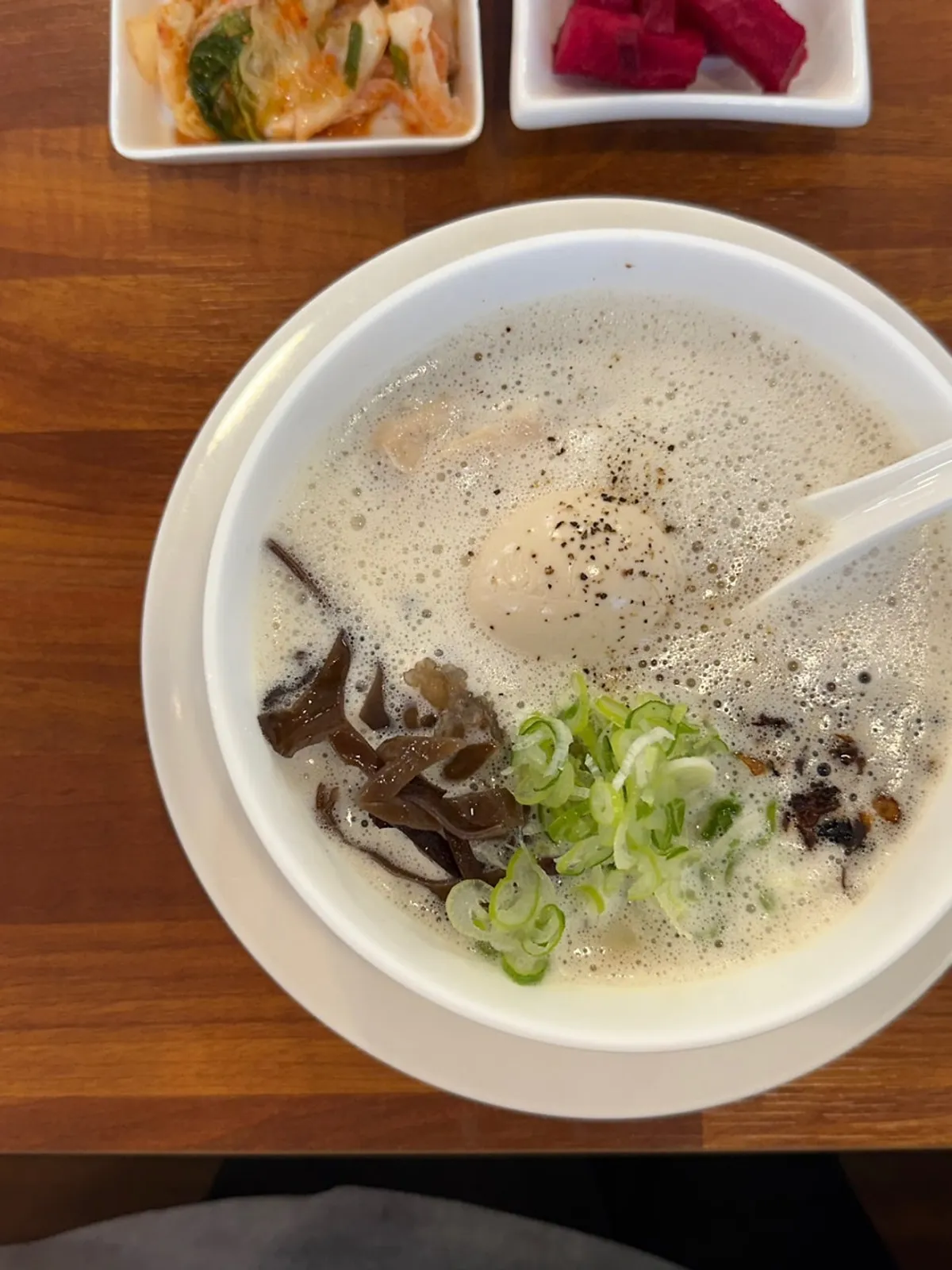 동시에 나온 토리빠이탄과 카라빠이탄 라멘