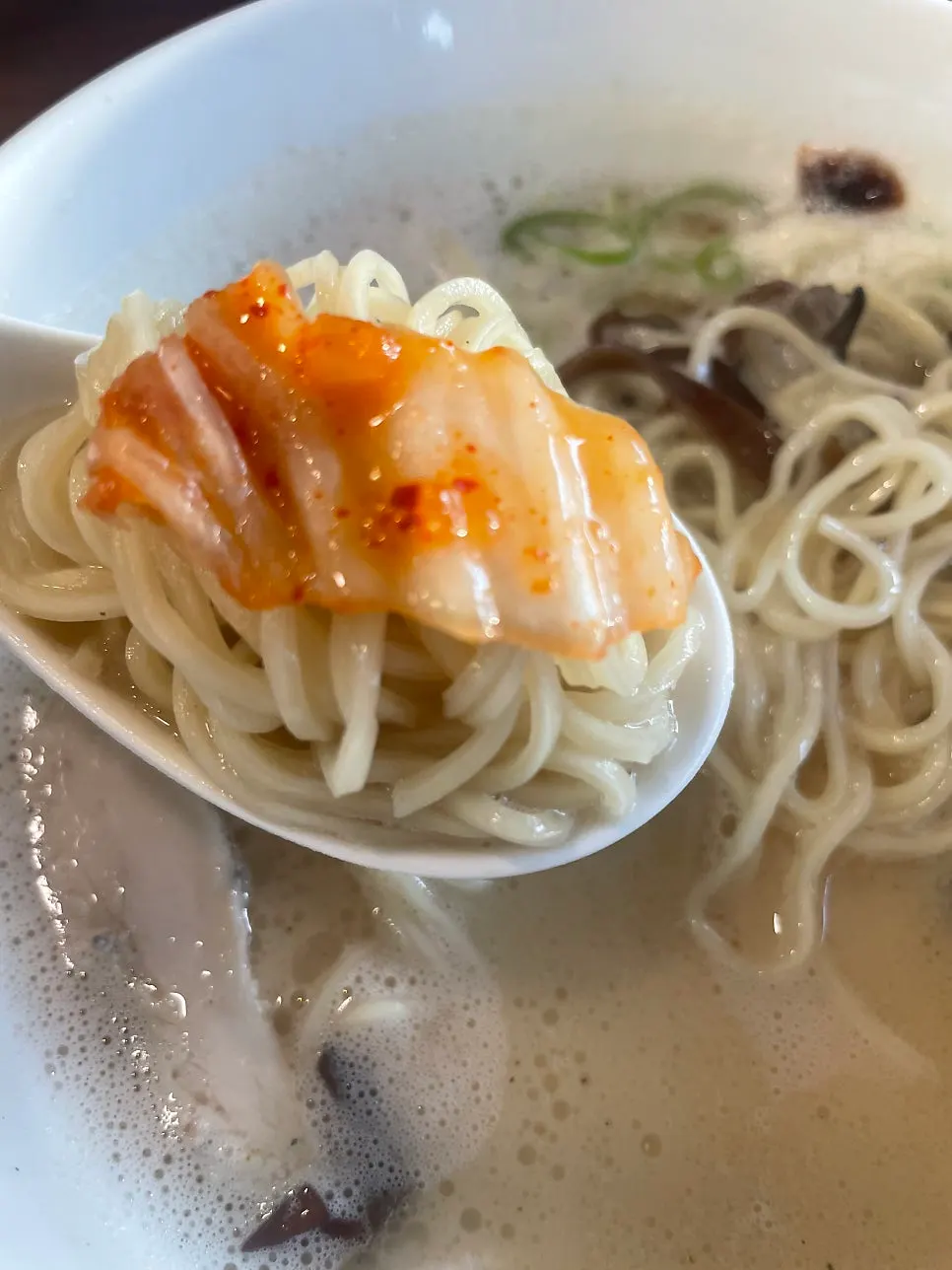 Ramen bowls ordered according to each person's taste