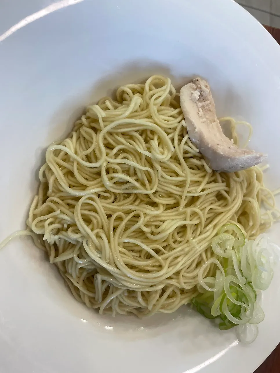 Rice added into the ramen broth