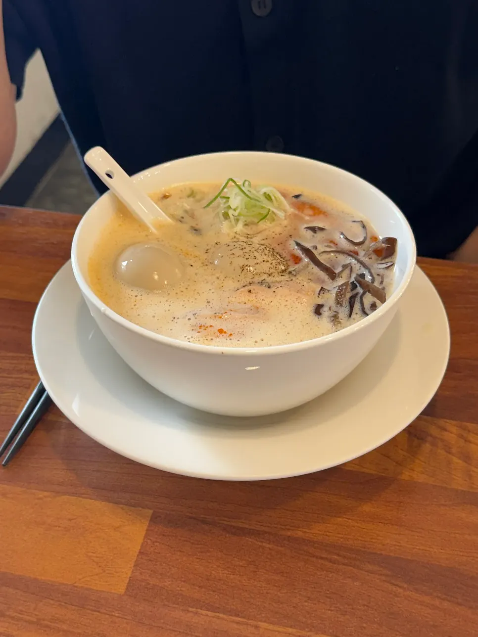 오레노라멘 강남점 카라빠이탄 라멘 빨간 국물