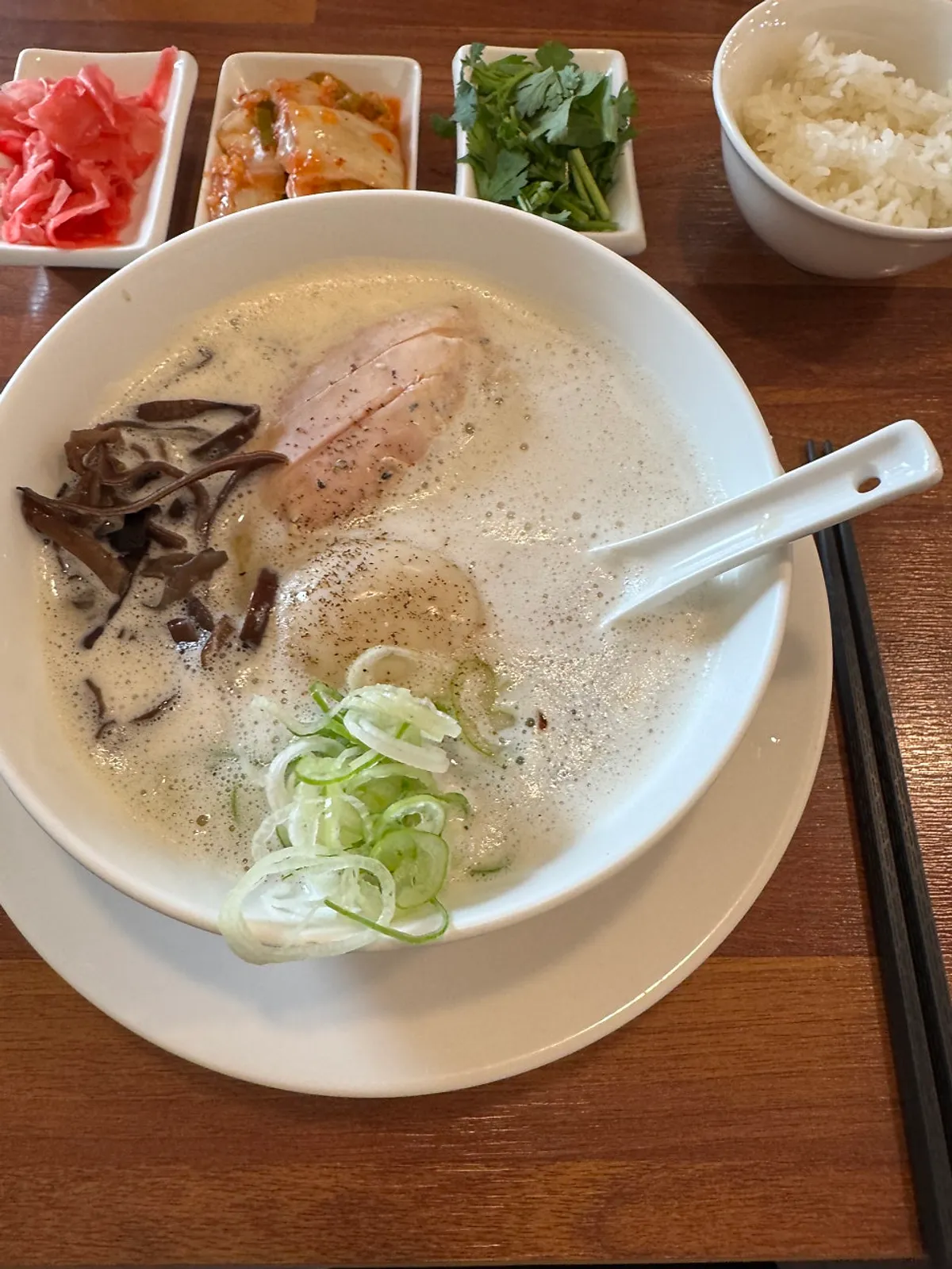 오레노라멘 강남점 토리빠이탄 라멘 클로즈업